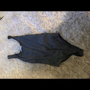 Black sparkly bodysuit